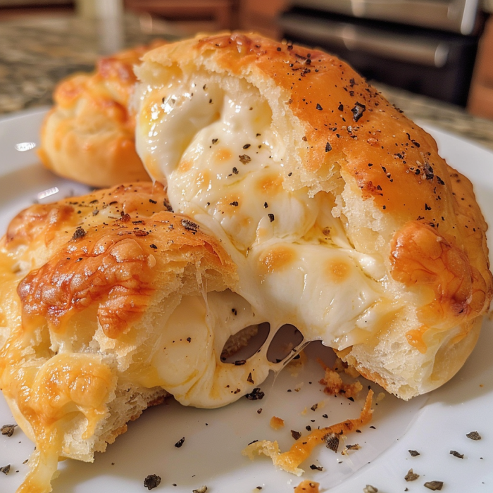 Gooey Mozzarella Biscuit Bombs - flavor nectar