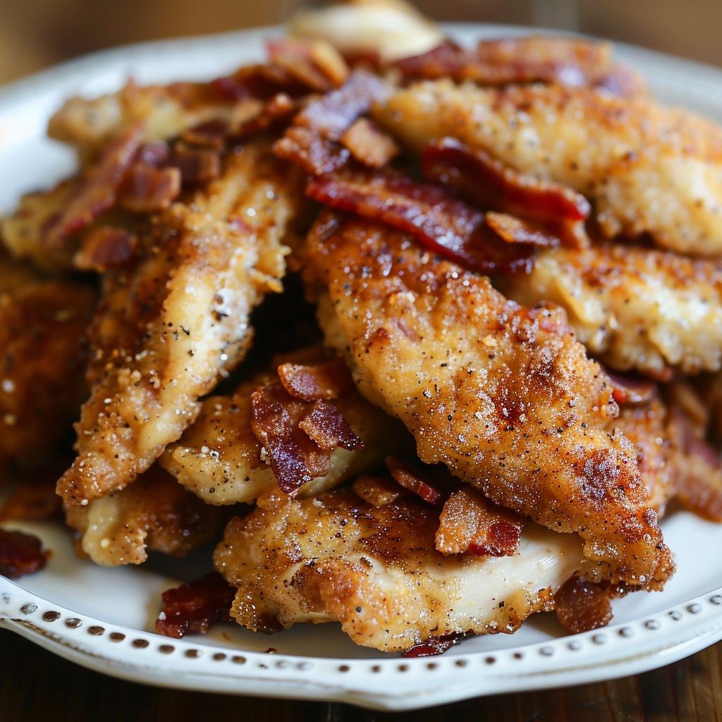 Bacon Brown Sugar Chicken Tenders