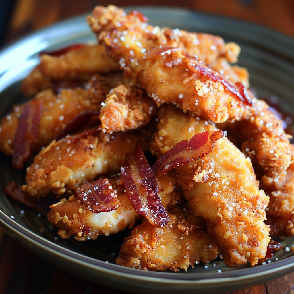 Bacon Brown Sugar Chicken Tenders