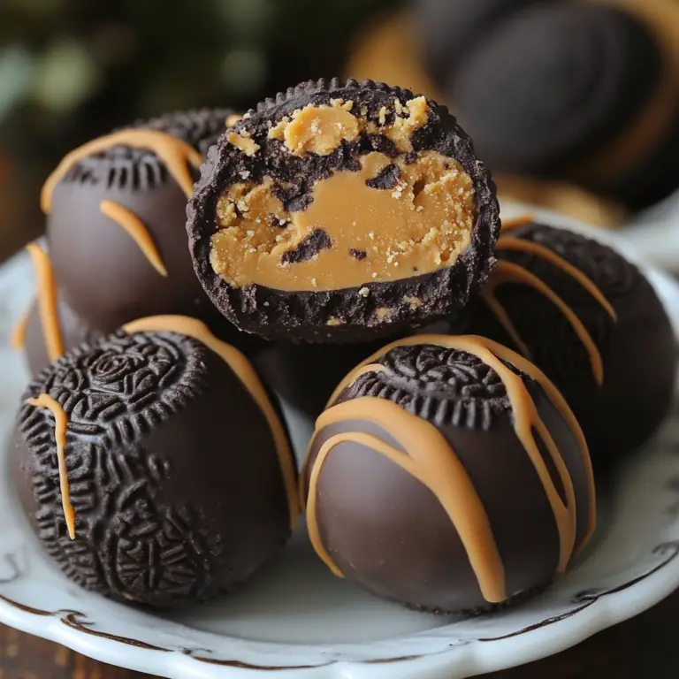 Reese’s Peanut Butter Oreo Truffles: A Decadent No-Bake Dessert