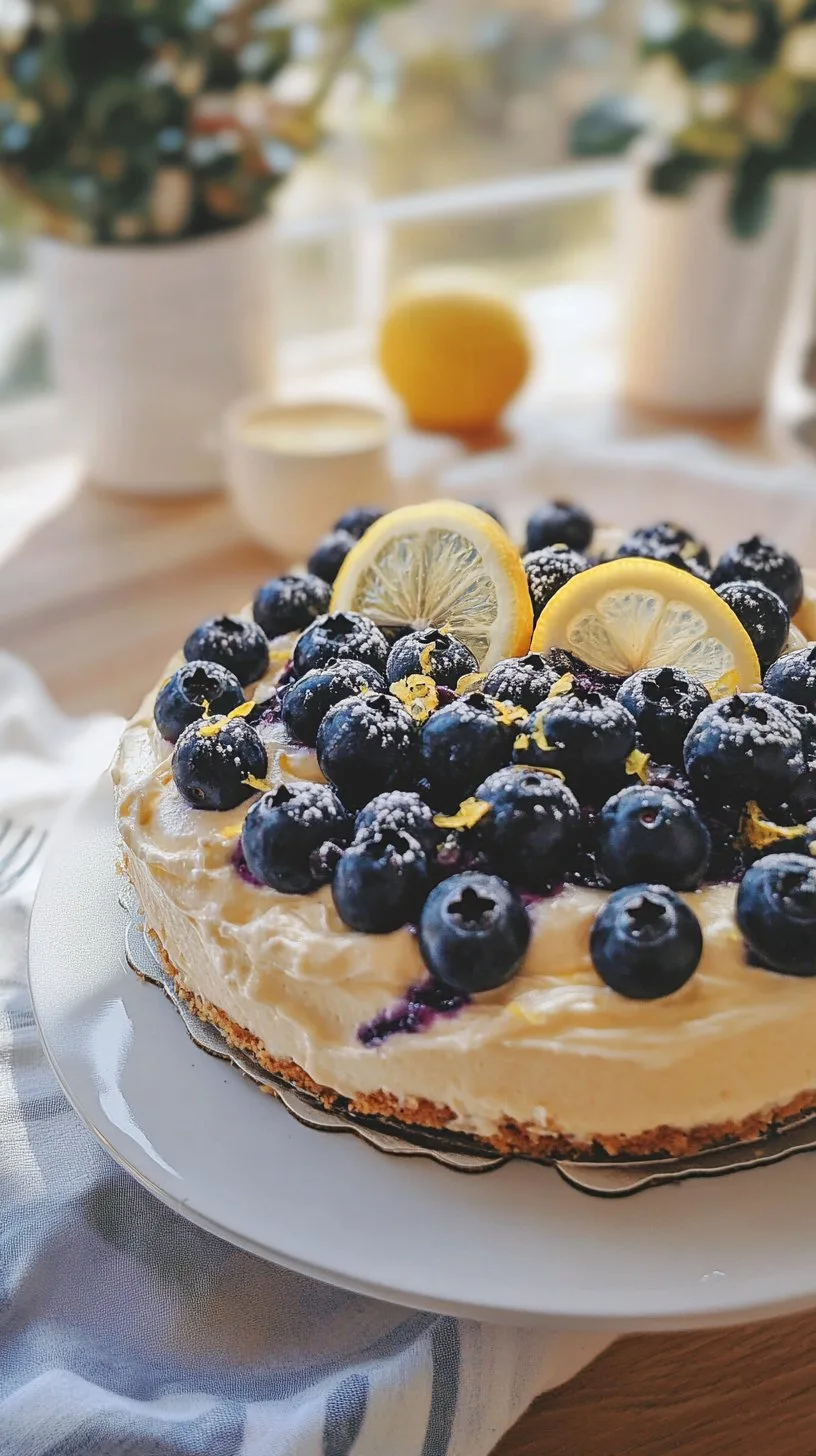 Blueberry Lemon Creme Cake Recipe | Delightful Dessert