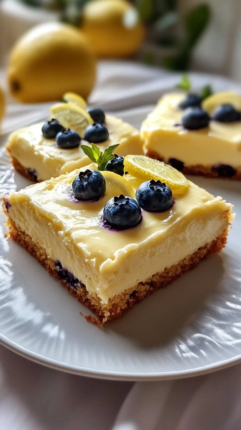 Blueberry Lemon Creme Cake Recipe | Delightful Dessert