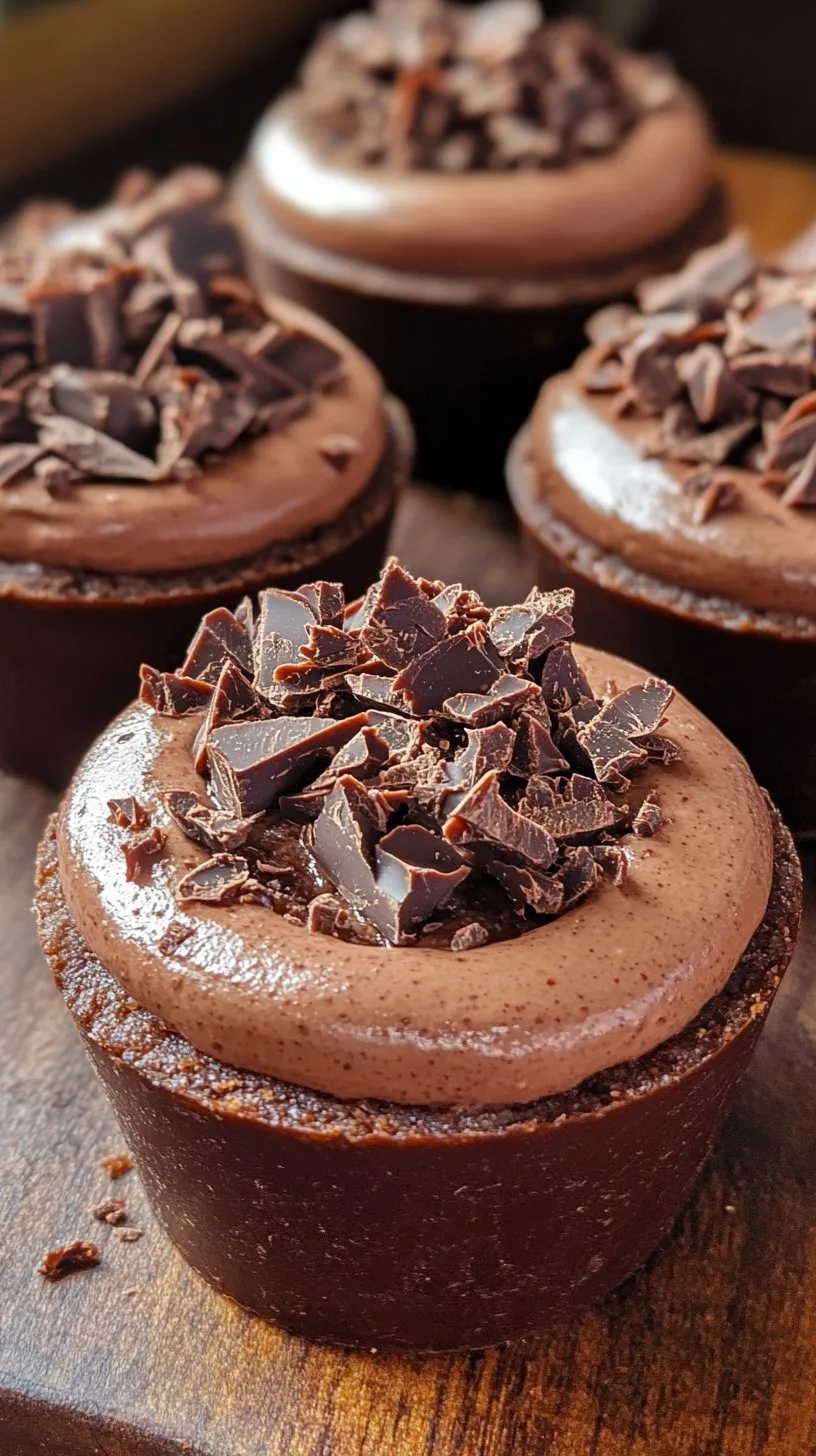 Chocolate Dirt Pie Cups - Delicious Dessert Recipe