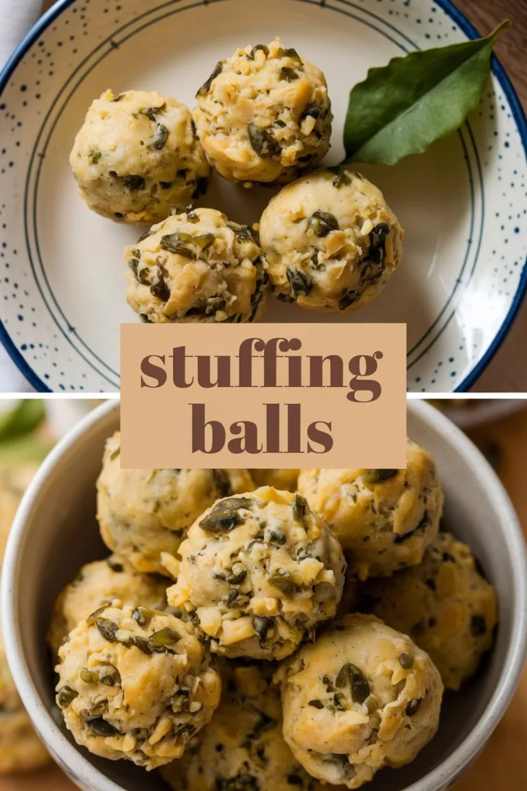 Stuffing Balls Recipe: Delicious and Easy Guide