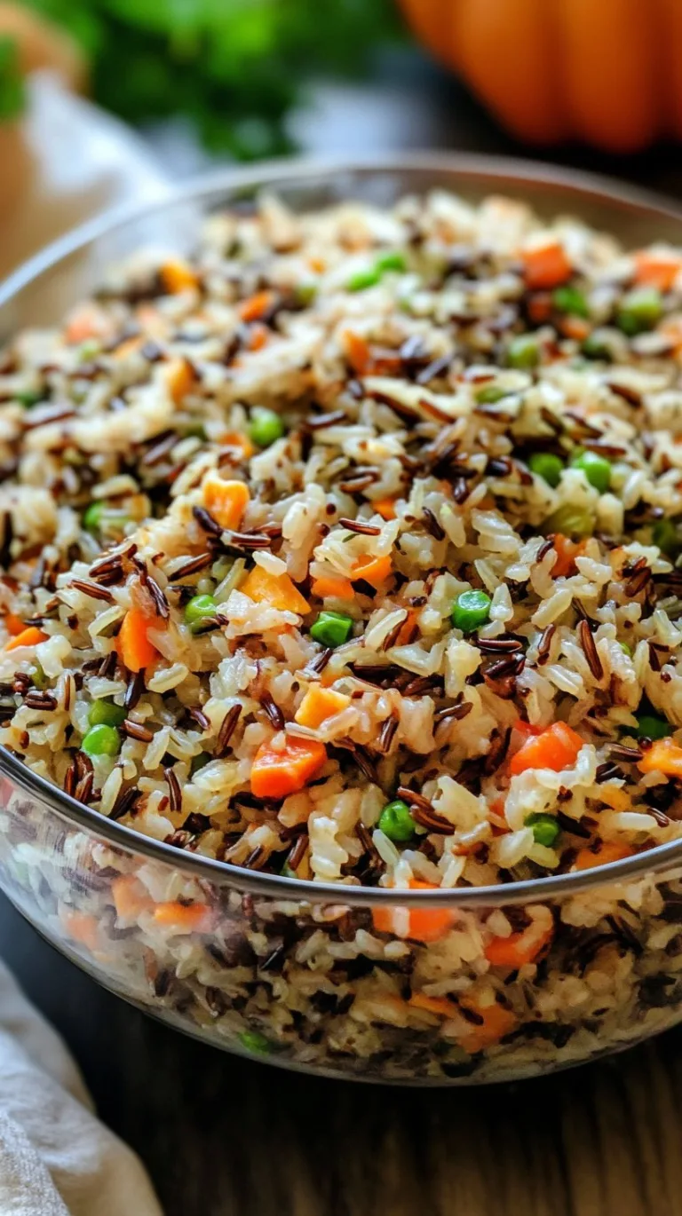 Thanksgiving Wild Rice Pilaf Recipe for Your Feast