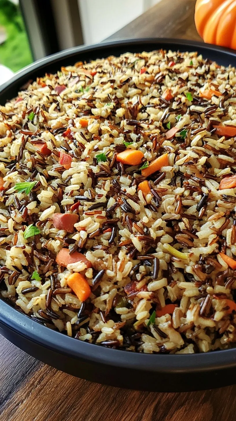 Thanksgiving Wild Rice Pilaf Recipe for Your Feast