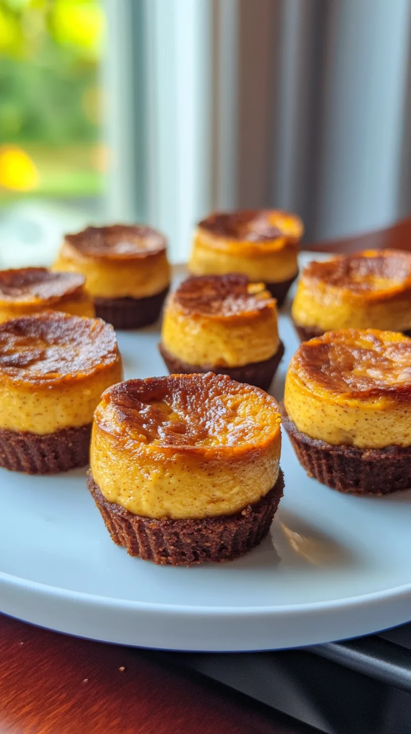 Mini Pumpkin Cheesecakes: A Bite-Sized Fall Delight