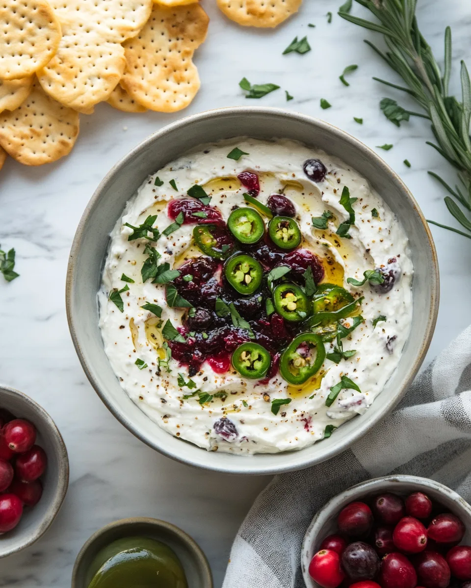 Cranberry Jalapeno Cream Cheese Dip Recipe