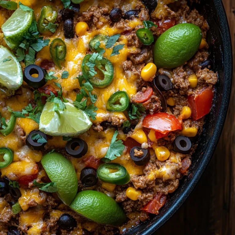 Taco Casserole: A Flavorful Family Favorite