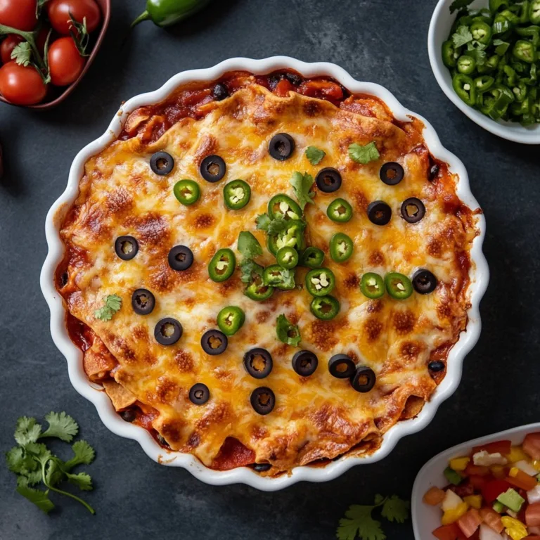 Enchilada Pie Recipe: Delicious and Easy