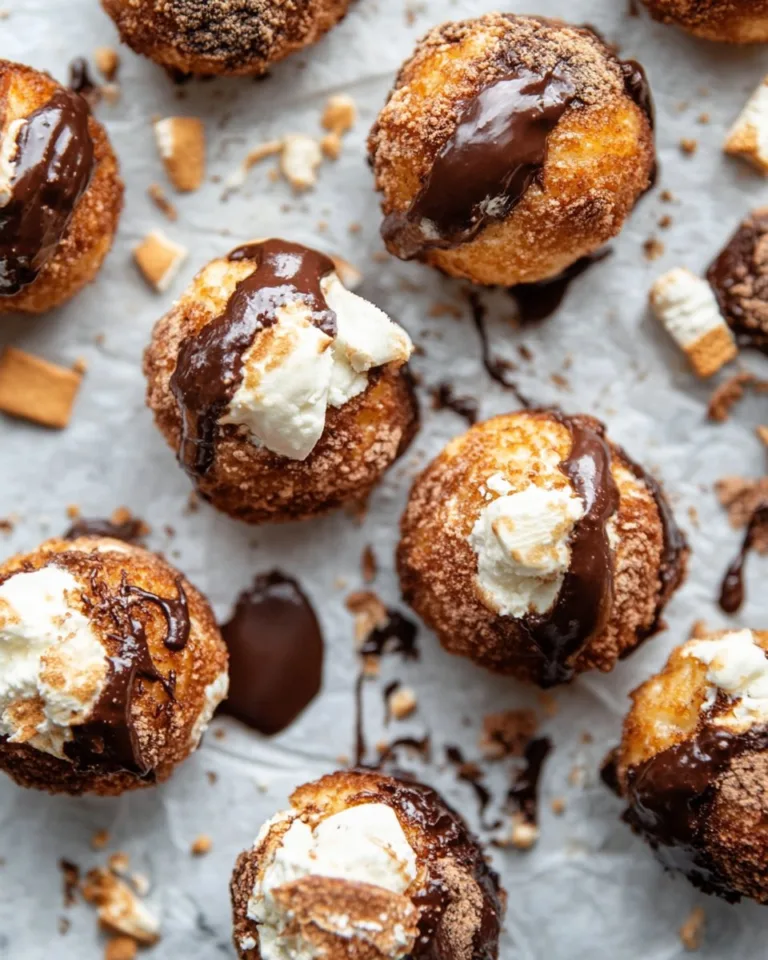 Fried Smores Bombs: A Delicious Treat Recipe