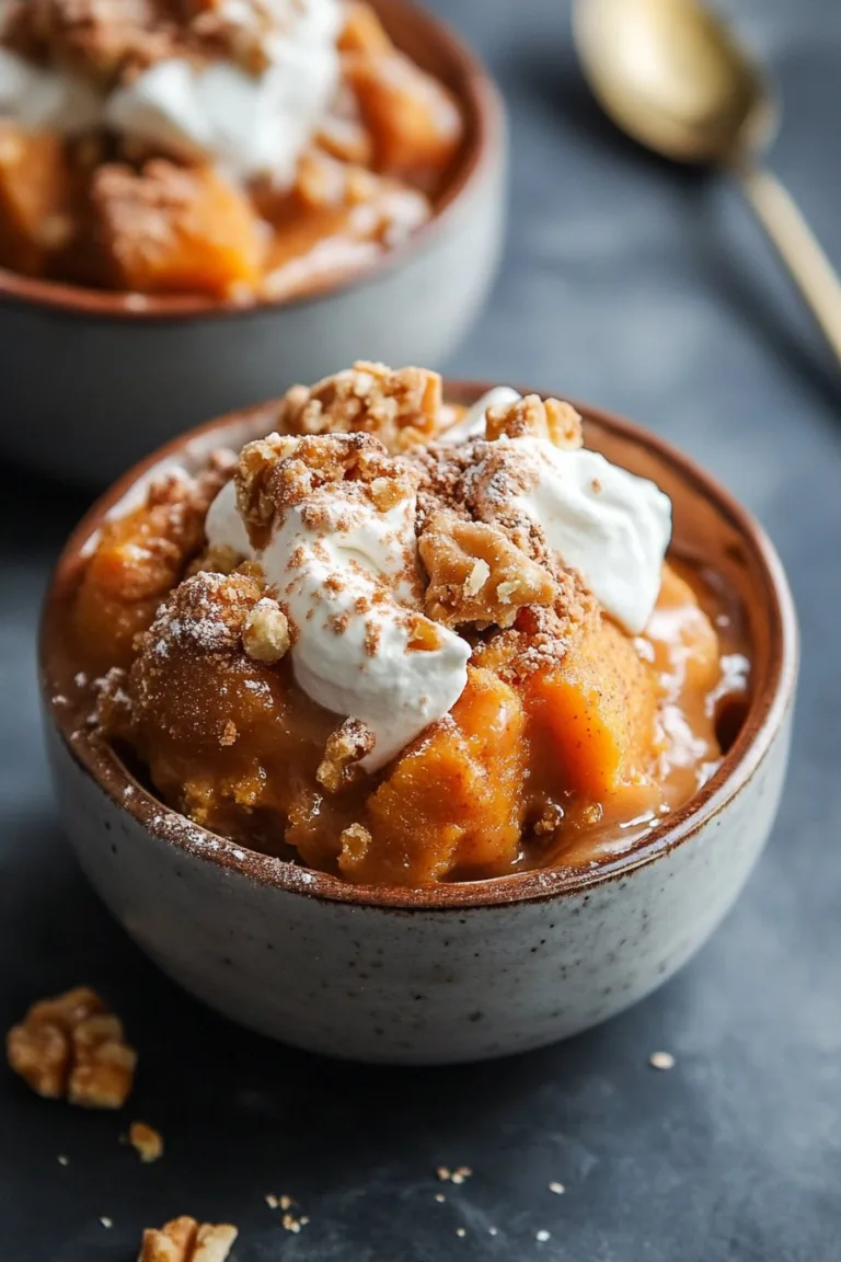 Sweet Potato Cobbler: A Cozy Dessert Delight