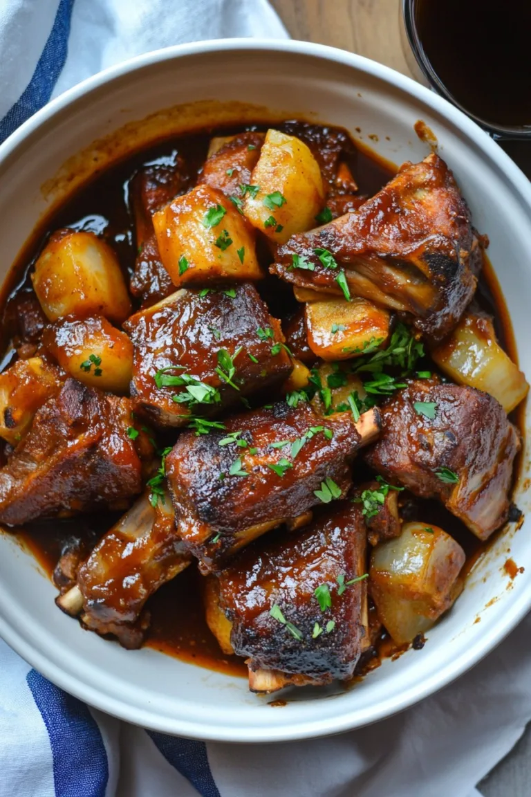 Slow Cooker Root Beer BBQ Pork Ribs Recipe