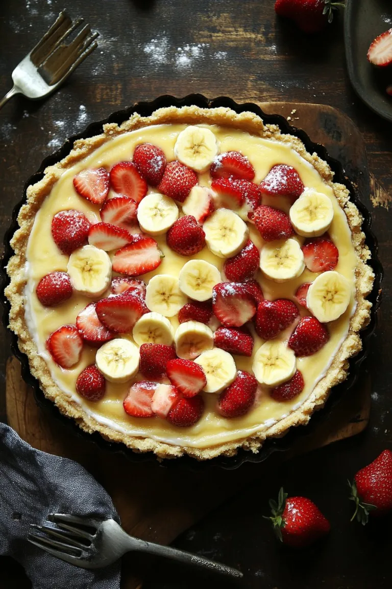 Banana Strawberry Cheesecake Fantasy Recipe