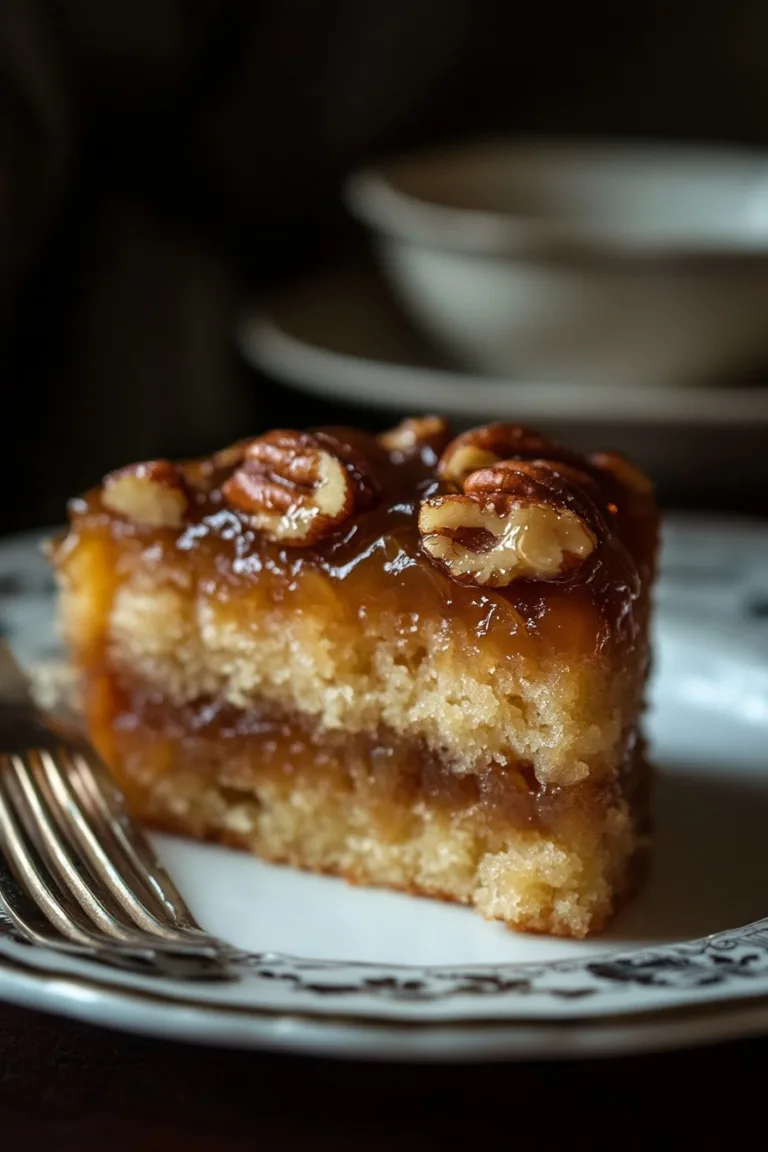 Pecan Upside Down Cake Recipe | Delicious Dessert Guide