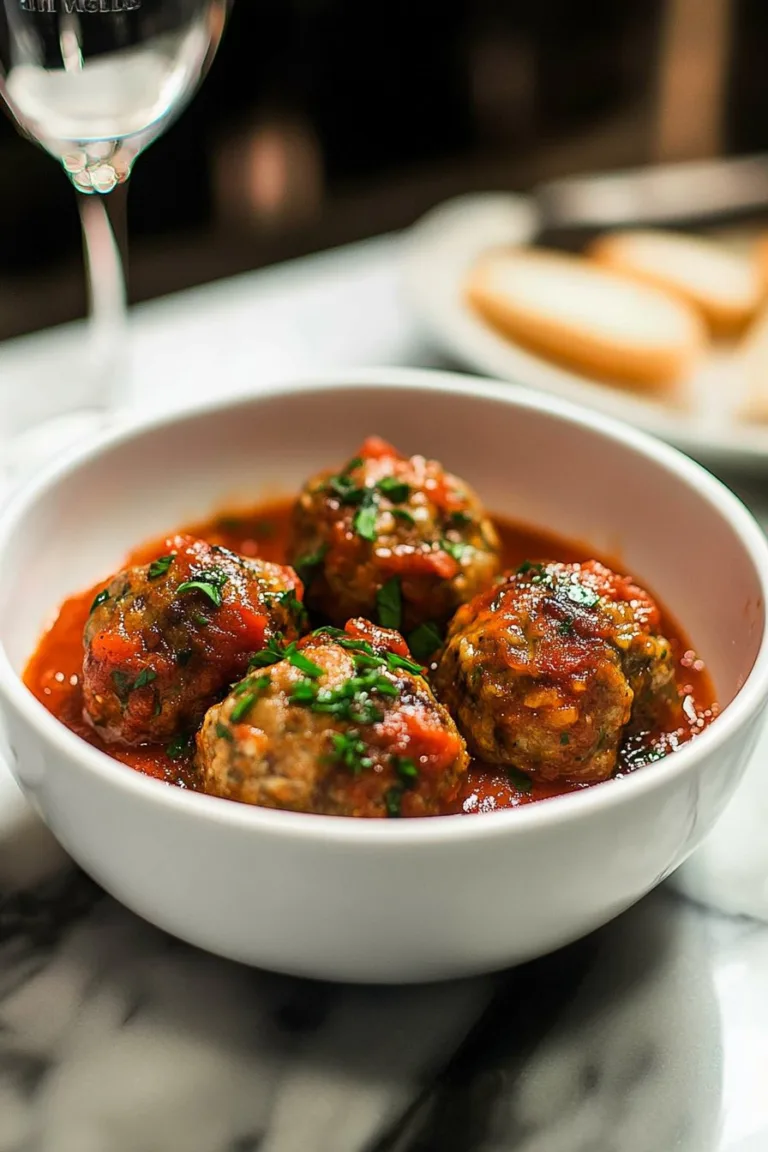Italian Meatballs in Tomato Sauce – Classic Recipe