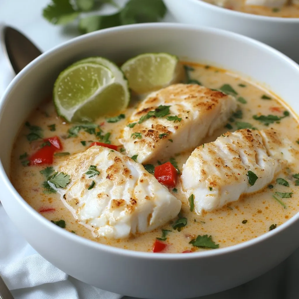 Coconut Lime Fish Soup Recipe: A Flavorful Delight