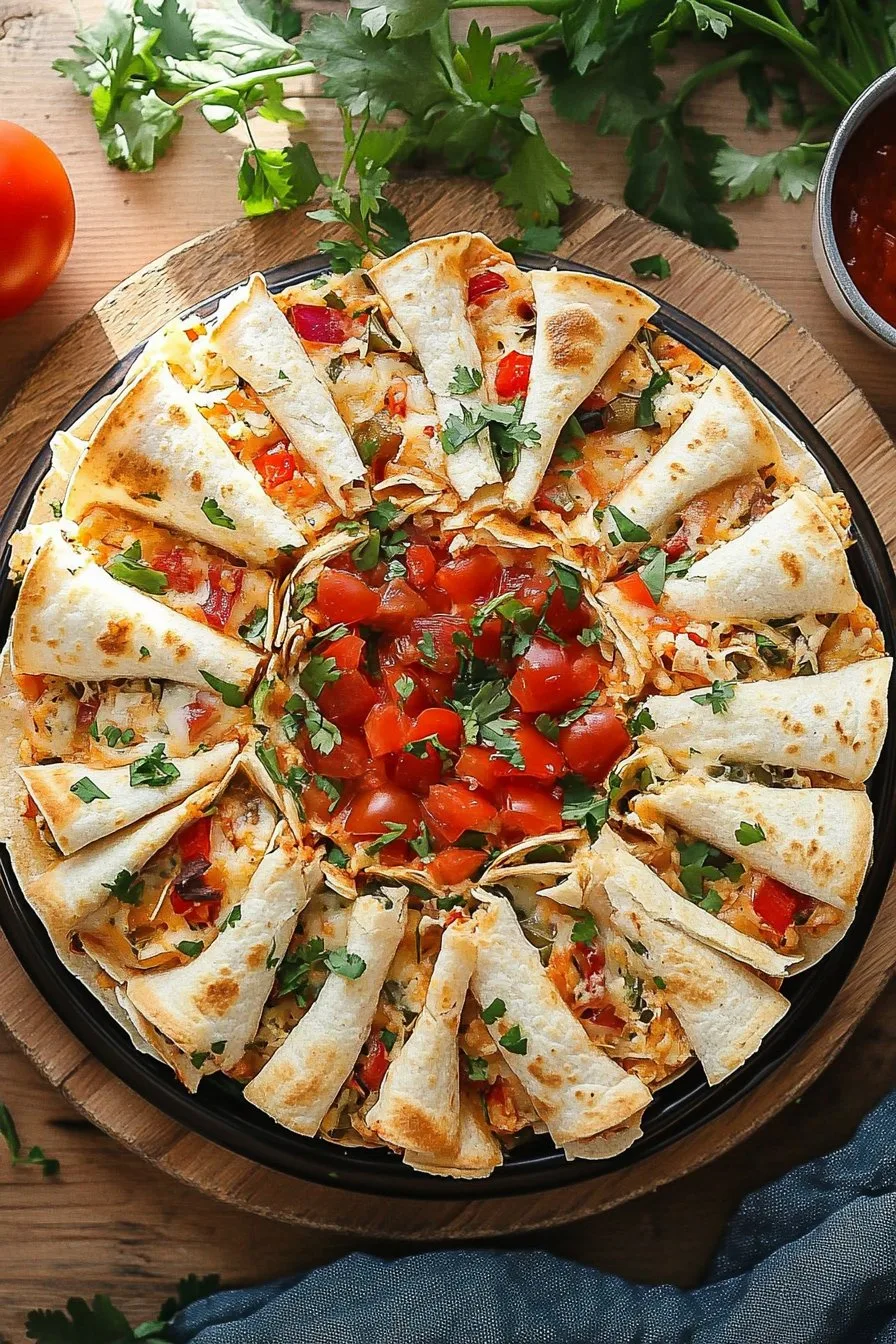 Blooming Quesadilla Ring Recipe: A Delicious Twist