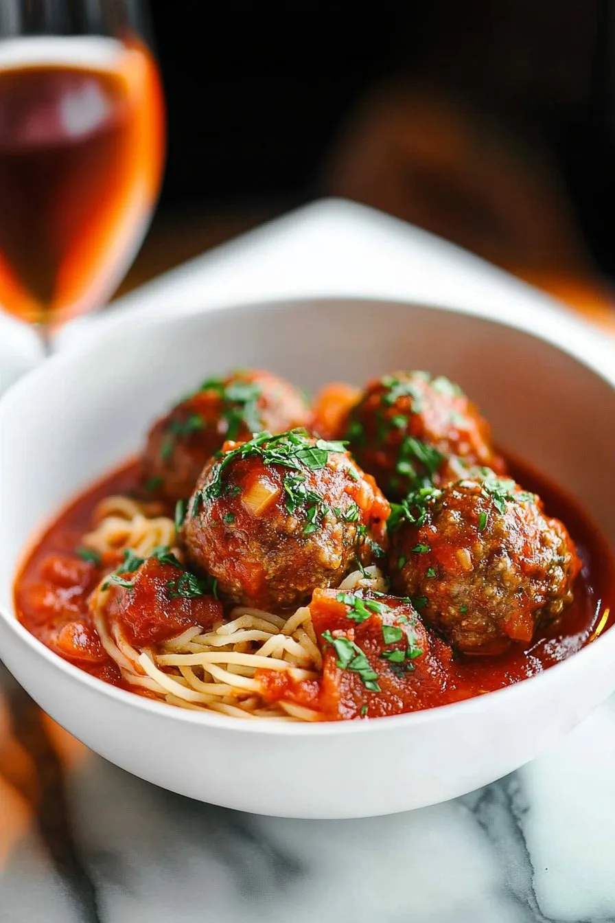 Italian Meatballs in Tomato Sauce - Classic Recipe