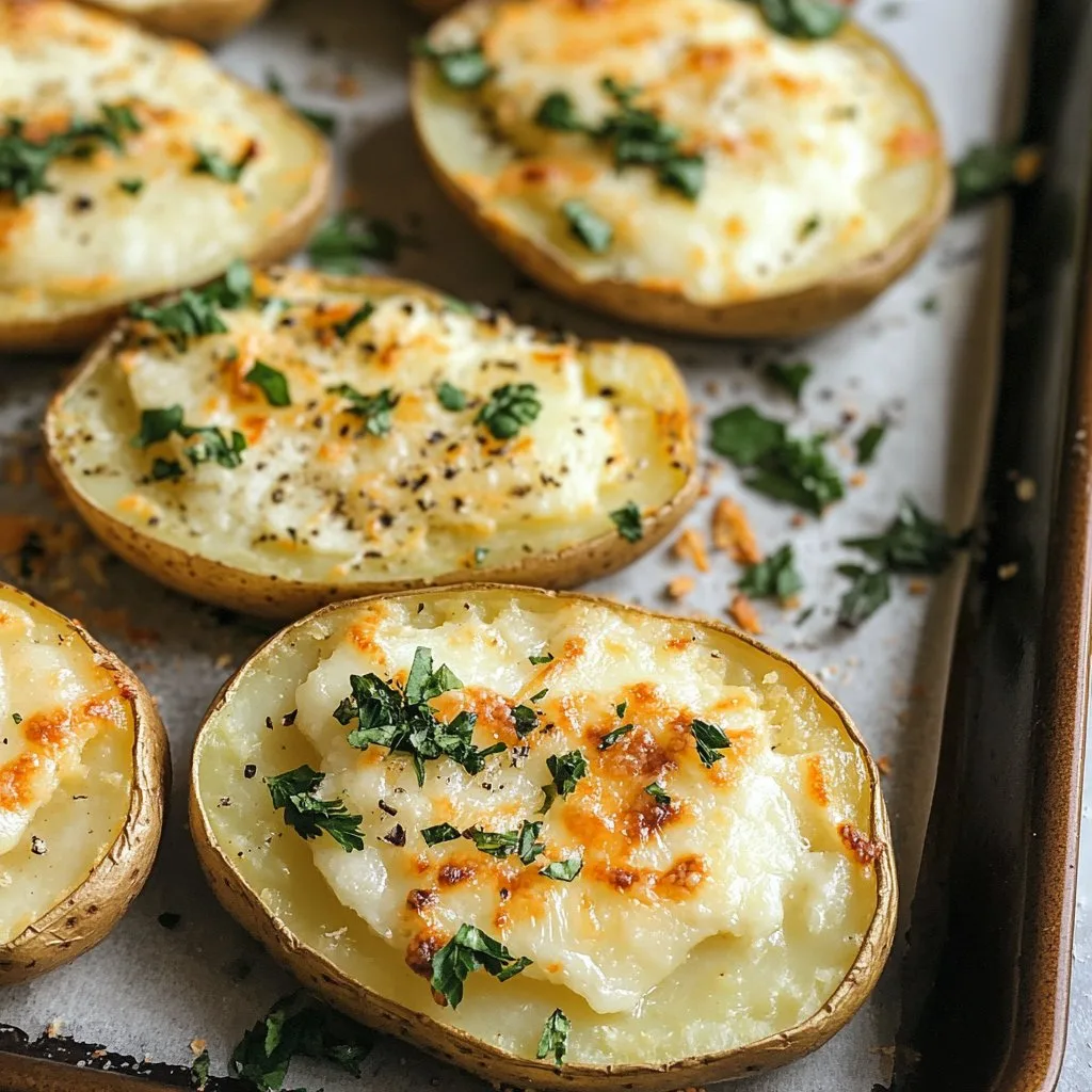 Sliced Baked Potatoes Recipe - Perfectly Savory