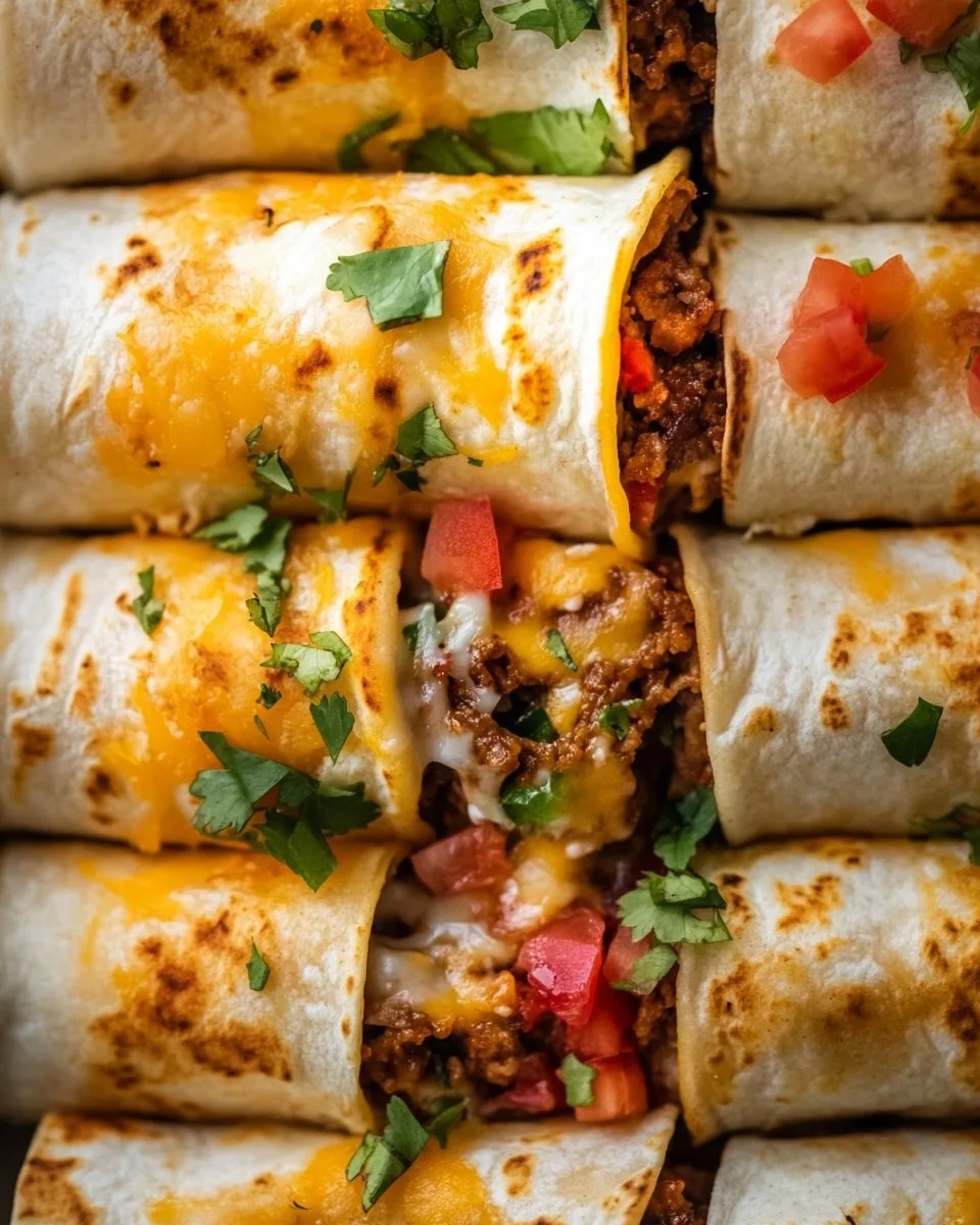 Taco Tortilla Roll Ups Recipe: A Tasty Snack