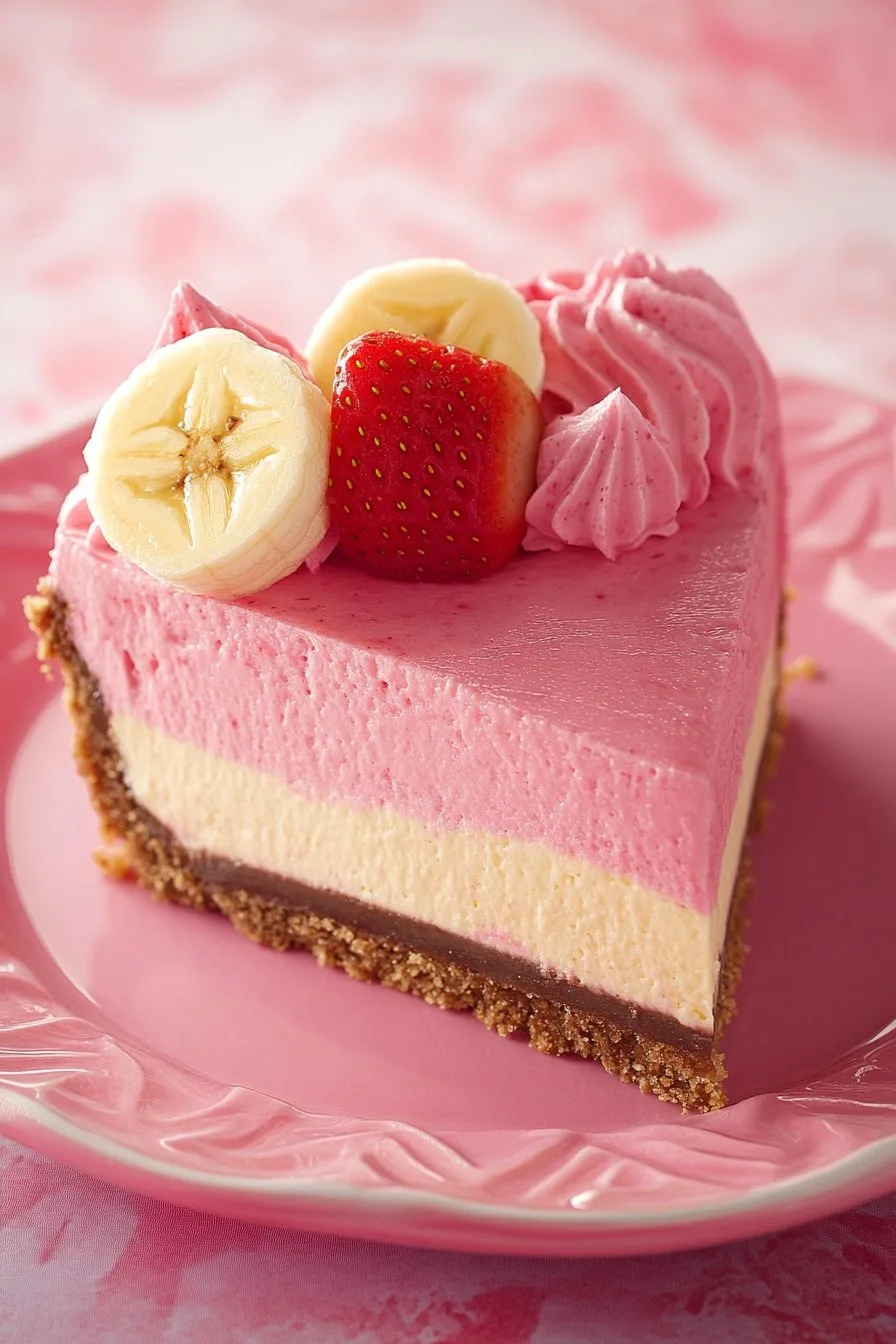 Banana Strawberry Cheesecake Fantasy Recipe