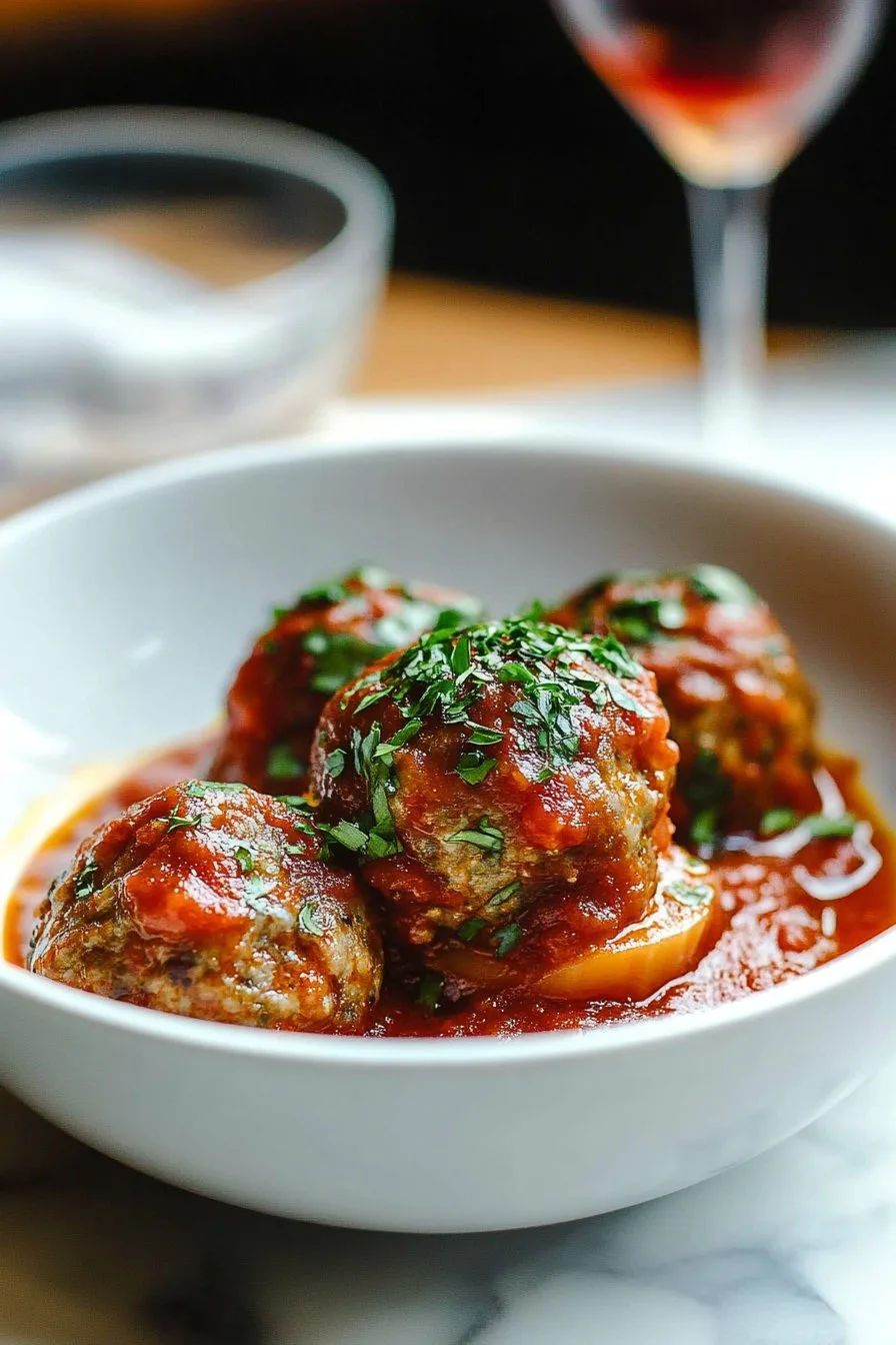 Italian Meatballs in Tomato Sauce - Classic Recipe