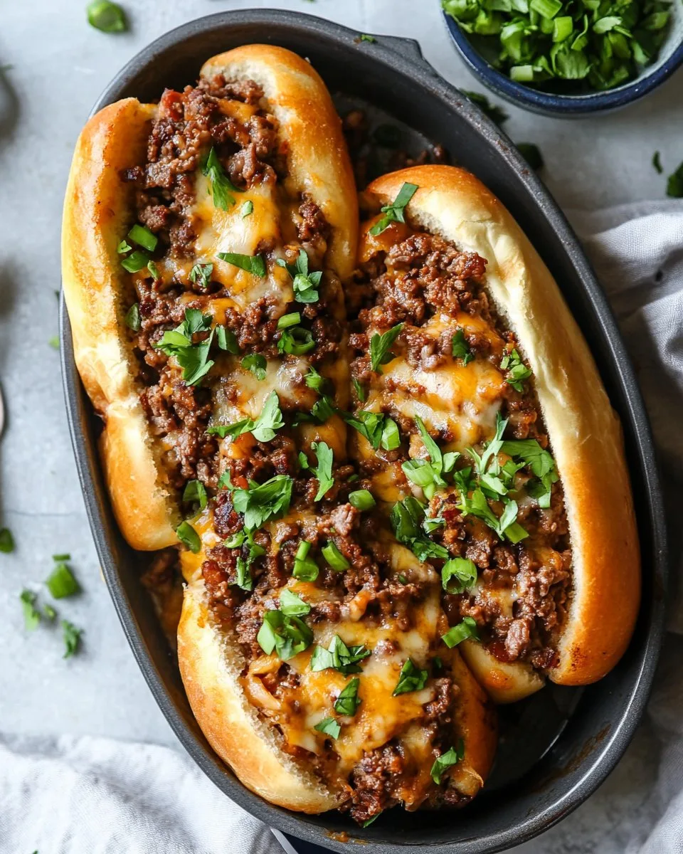 Philly Cheese Steak Sloppy Joes Recipe