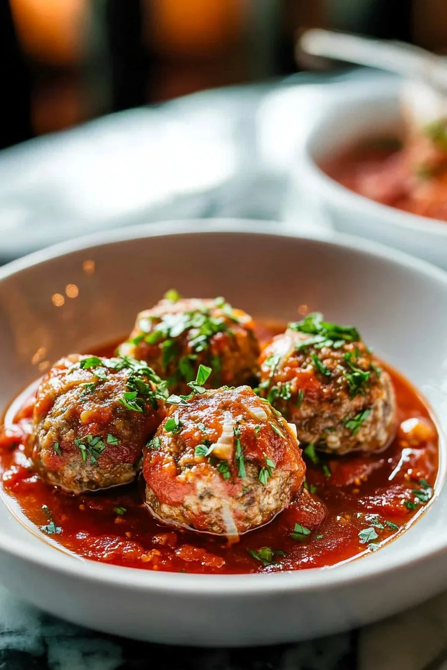 Italian Meatballs in Tomato Sauce - Classic Recipe