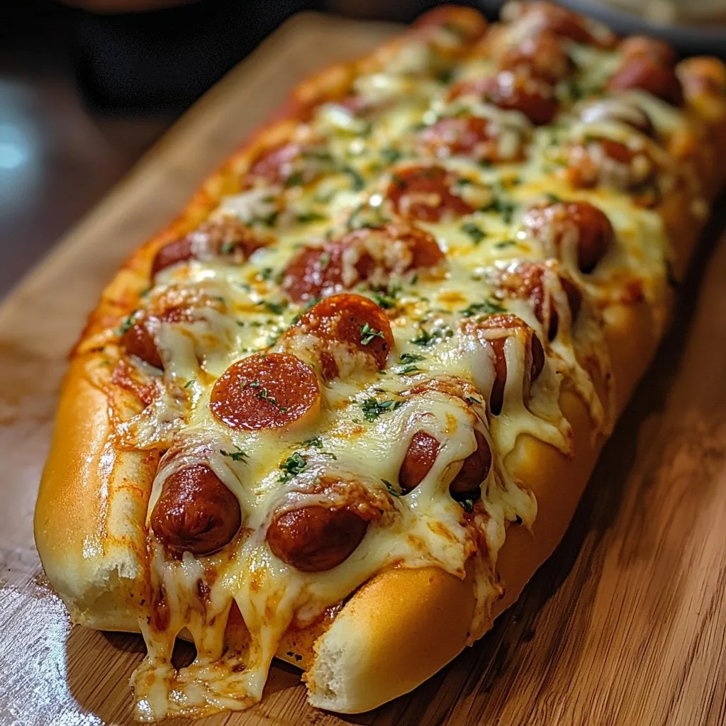 Cheese Dog Pizza Sandwich Recipe: Delicious & Easy