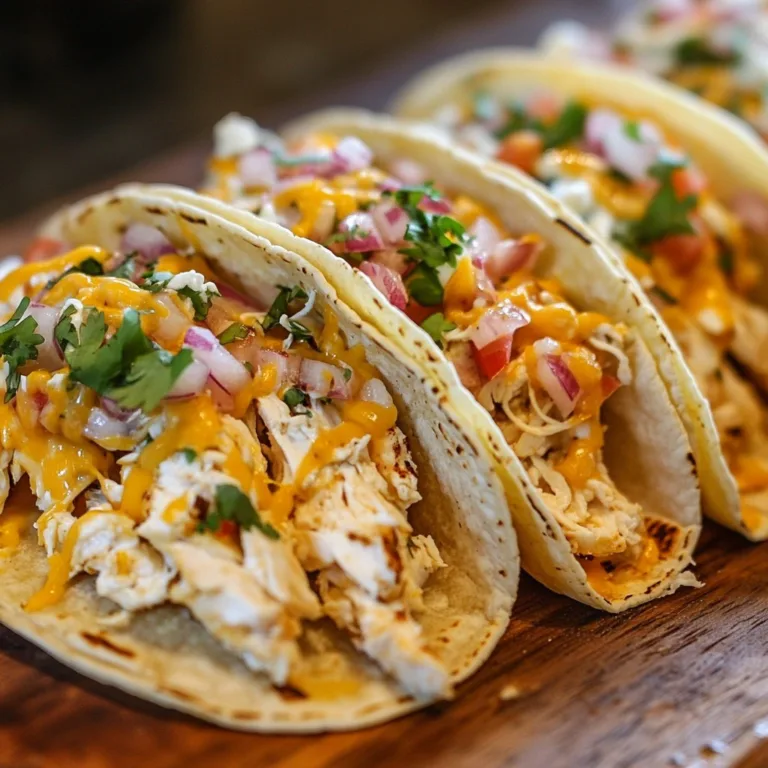 Cream Cheese Chicken Tacos: Delicious & Easy Recipe
