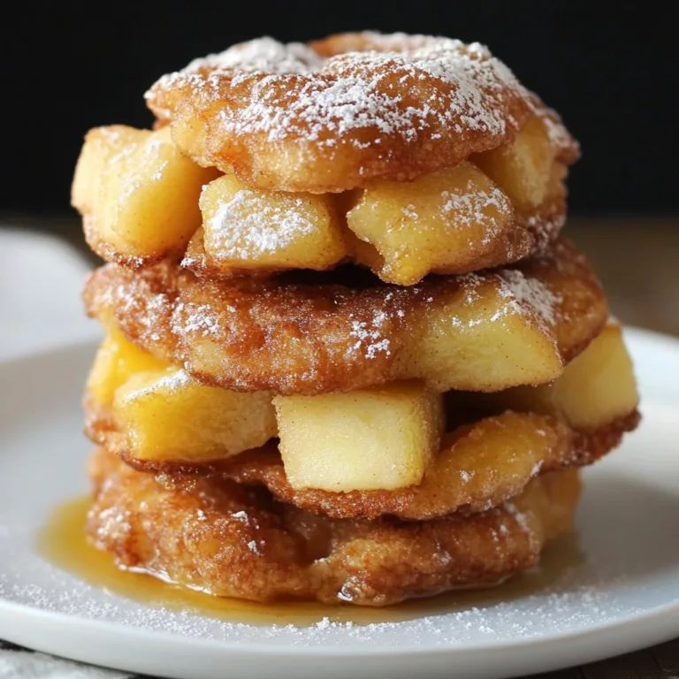 Baked Apple Fritters Recipe: Delicious and Healthy