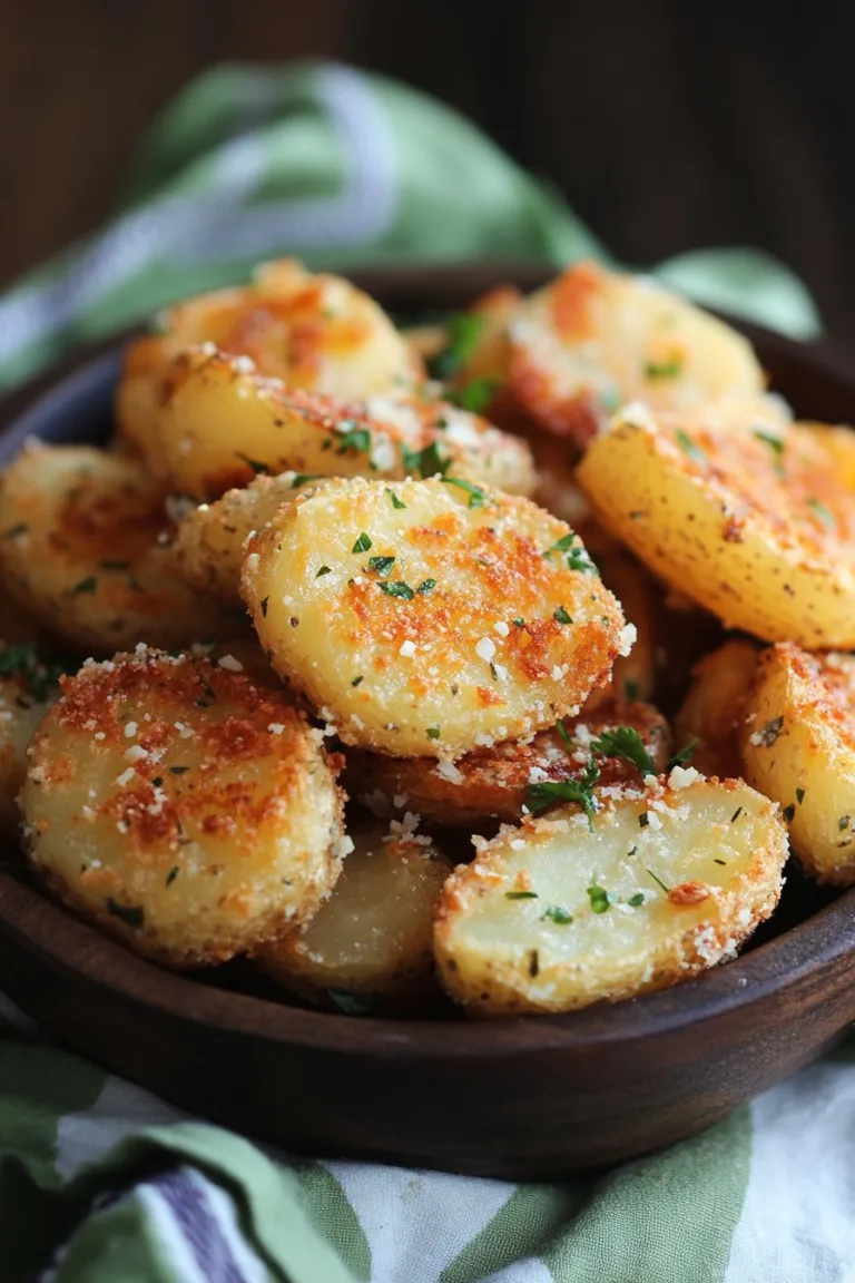 Garlic Parmesan Roasted Potatoes Recipe