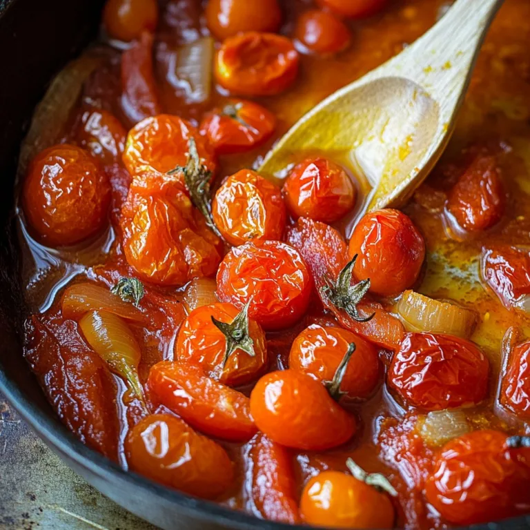 Roasted Cherry Tomato Sauce Recipe: Delicious & Easy