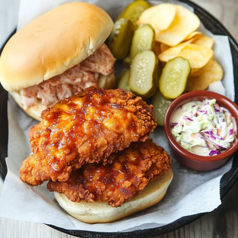 Nashville Hot Chicken Sandwich Recipe
