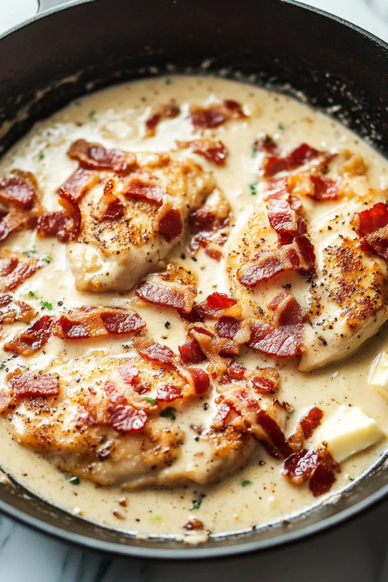 Easy Creamy Bacon Chicken Recipe