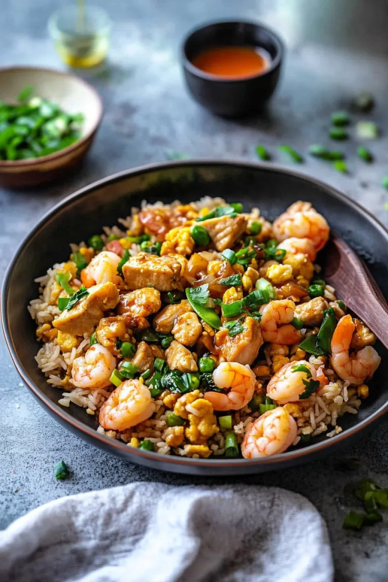 Shrimp and Chicken Fried Rice Recipe Masterclass