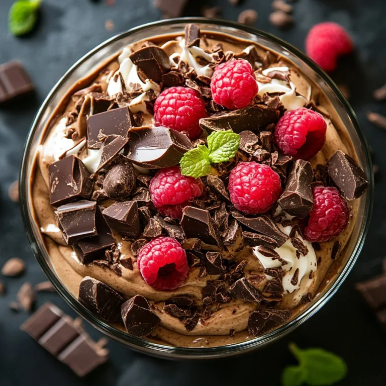 Chocolate Trifle Recipe: A Decadent Dessert Delight