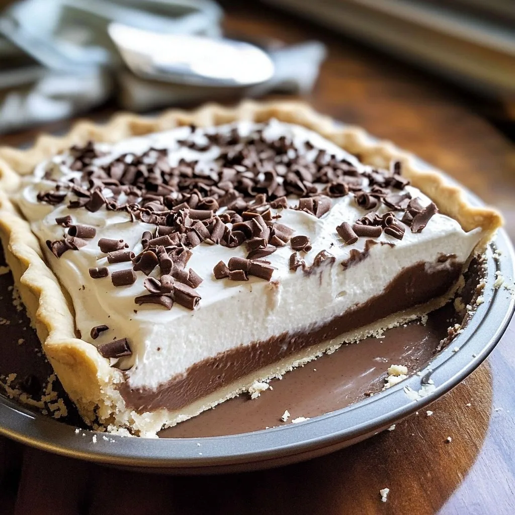 French Silk Slab Pie Recipe - Creamy & Decadent Dessert