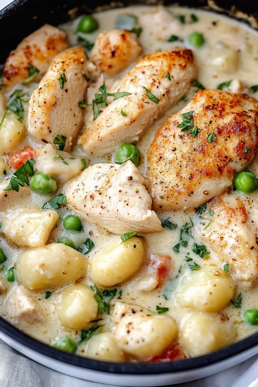 Creamy Chicken and Gnocchi Recipe | Delicious & Easy