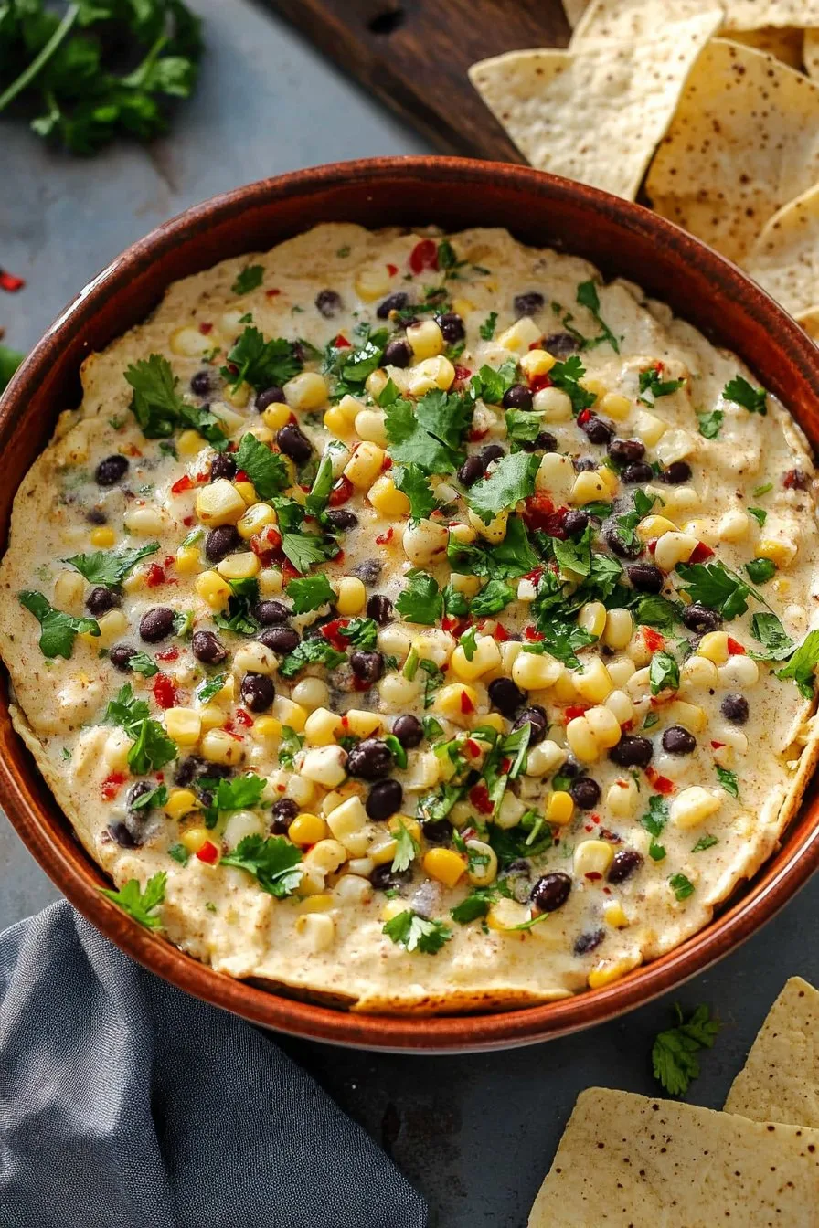 Black Bean and Corn Dip: A Flavorful Appetizer