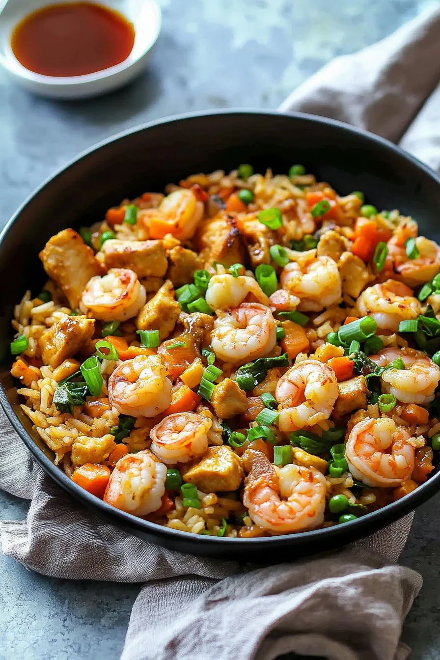 Shrimp and Chicken Fried Rice Recipe Masterclass