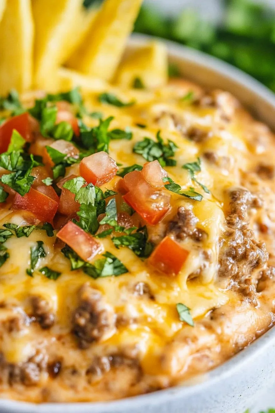 Cheeseburger Dip Recipe: Delicious Party Favorite