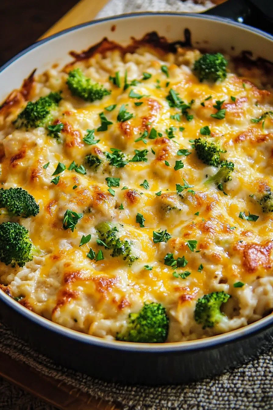 Cheesy Chicken Broccoli Bake Recipe - Delicious Dinner