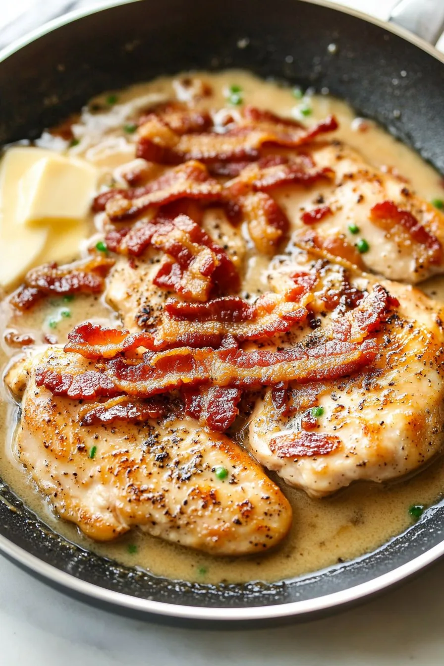 Easy Creamy Bacon Chicken Recipe