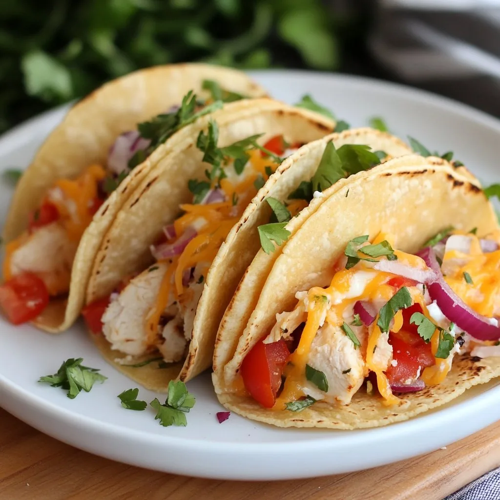 Cream Cheese Chicken Tacos: Delicious & Easy Recipe