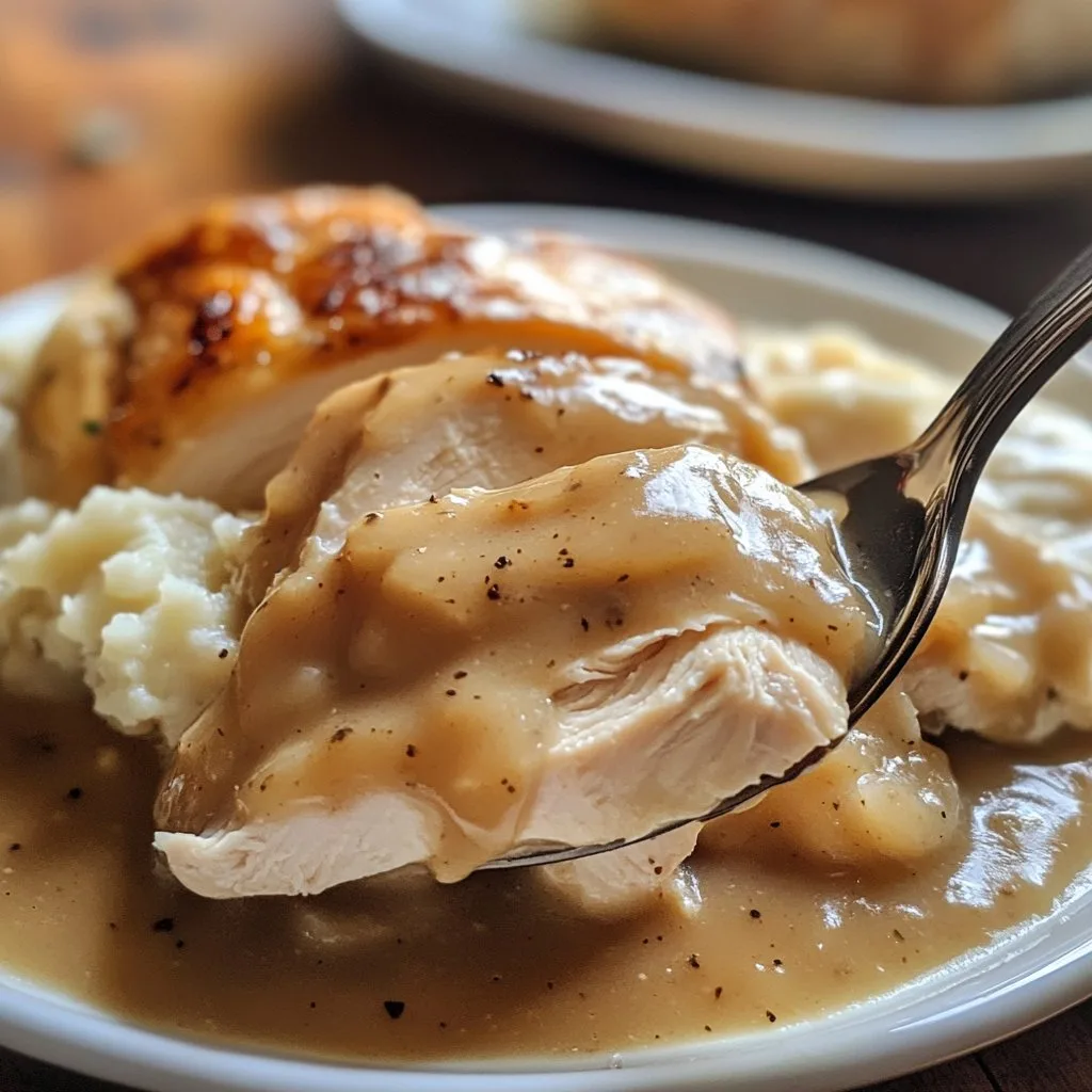 Crock Pot Chicken and Gravy Recipe for Comfort Dining