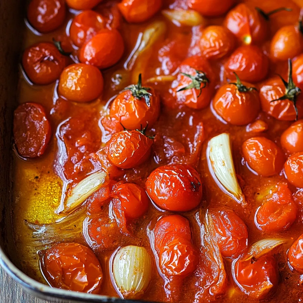 Roasted Cherry Tomato Sauce Recipe: Delicious & Easy