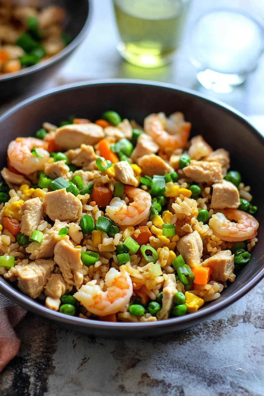 Shrimp and Chicken Fried Rice Recipe Masterclass