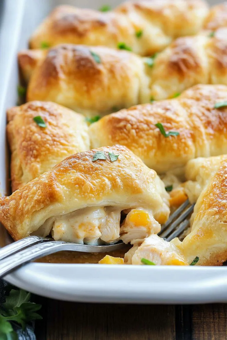 Chicken Stuffed Crescent Rolls Recipe